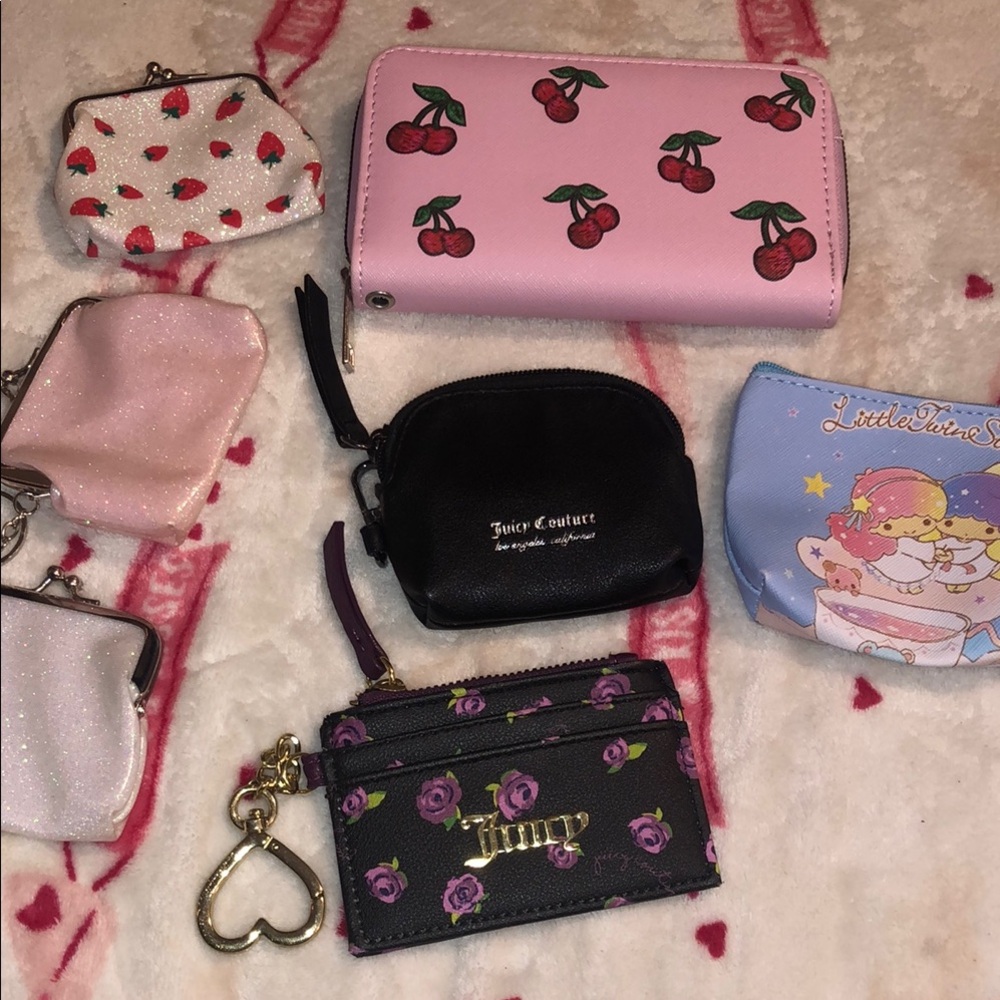 Juicy Couture wallet and others